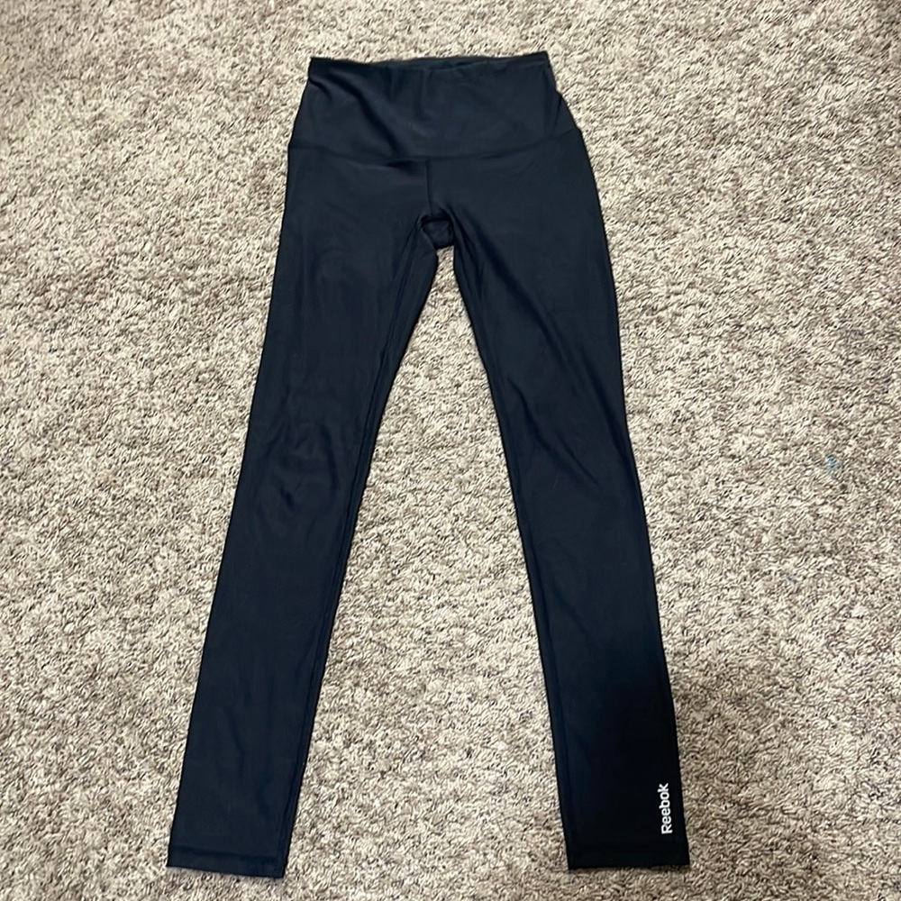 Reebok Women’s Black High Waisted Leggings Size XS